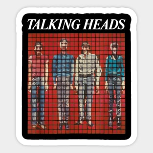 our file m-talking-heads-enable-all products, your file m Sticker